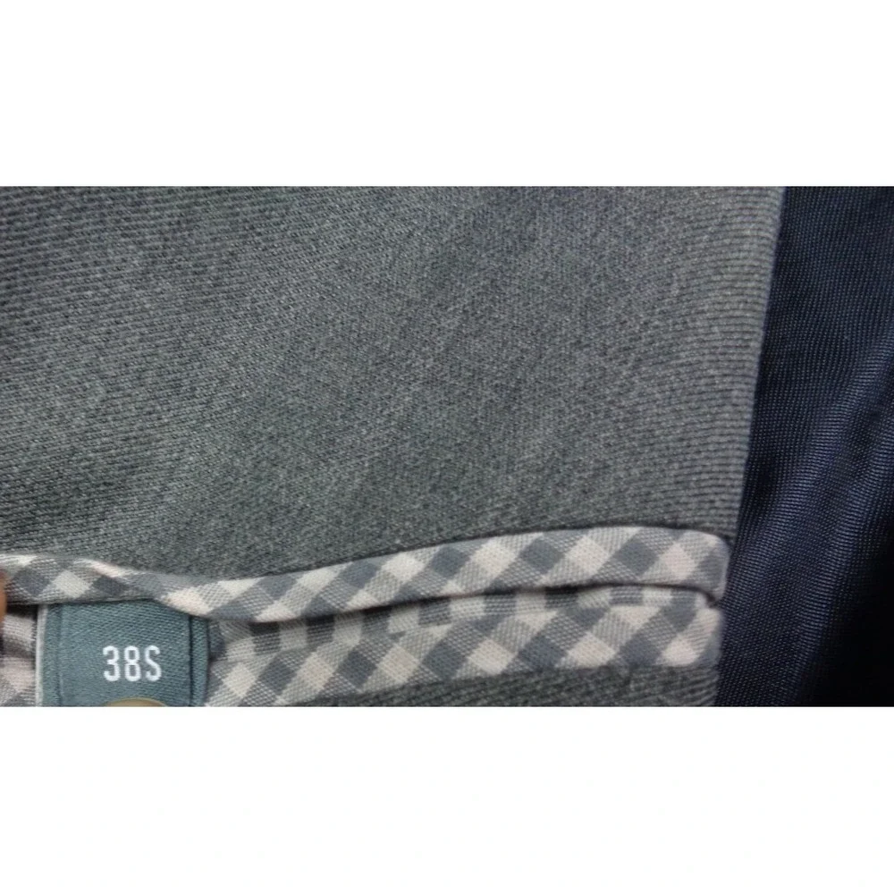 Bonobos Blazer Mens 38S Gray Marzotto Italian Wool 2 Button Slim Fit EXCELLENT
